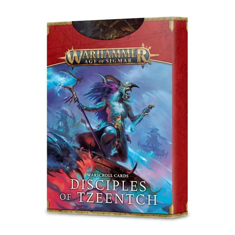 Age of Sigmar Warscrolls Cards Disciples of Tzeentch