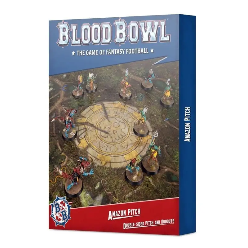 Blood Bowl Amazon Team: Double-Sided Pitch & Dugouts