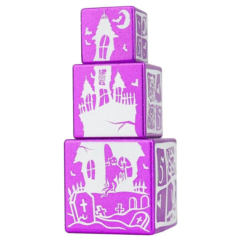 Haunted House Stackable D6 3ct