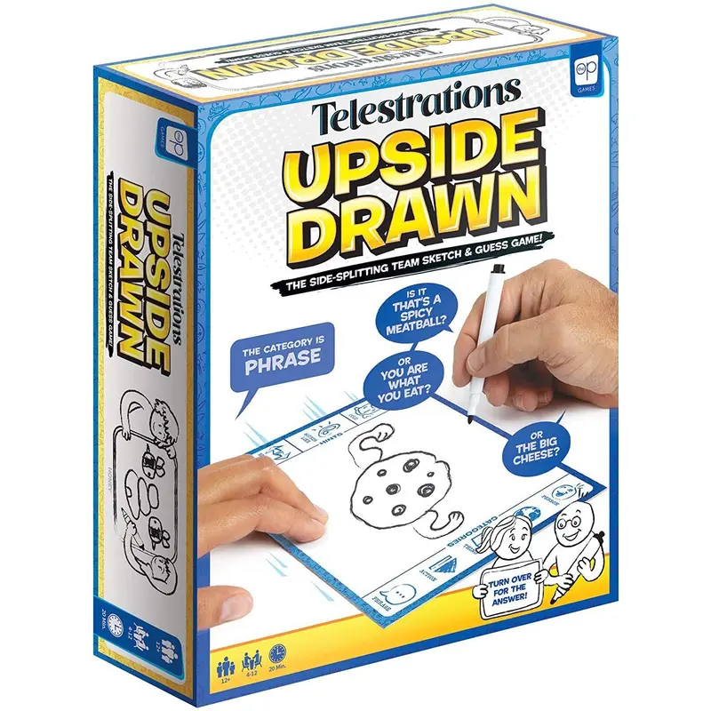 Telestrations: Upside Drawn (Party Game)
