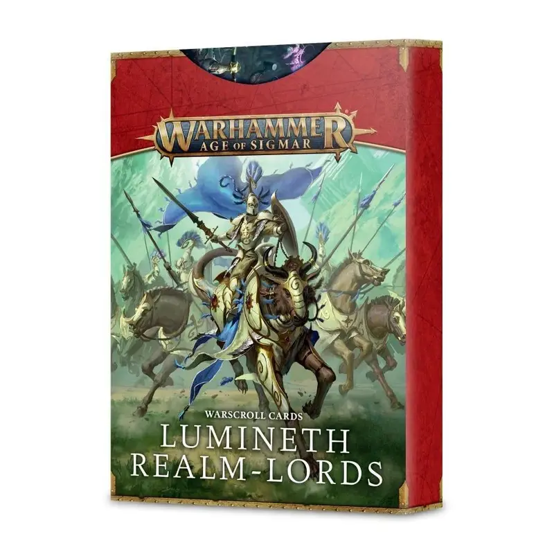 Age of Sigmar Warscroll Cards Lumineth Realm Lords '22