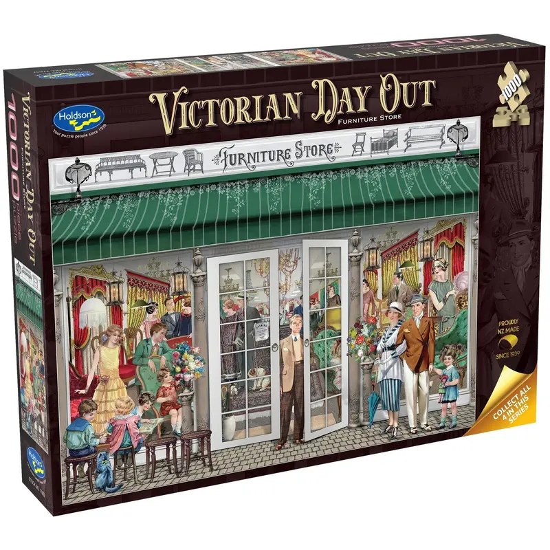 Victorian Day Out: Furniture Store - Puzzle (1000pc Jigsaw)