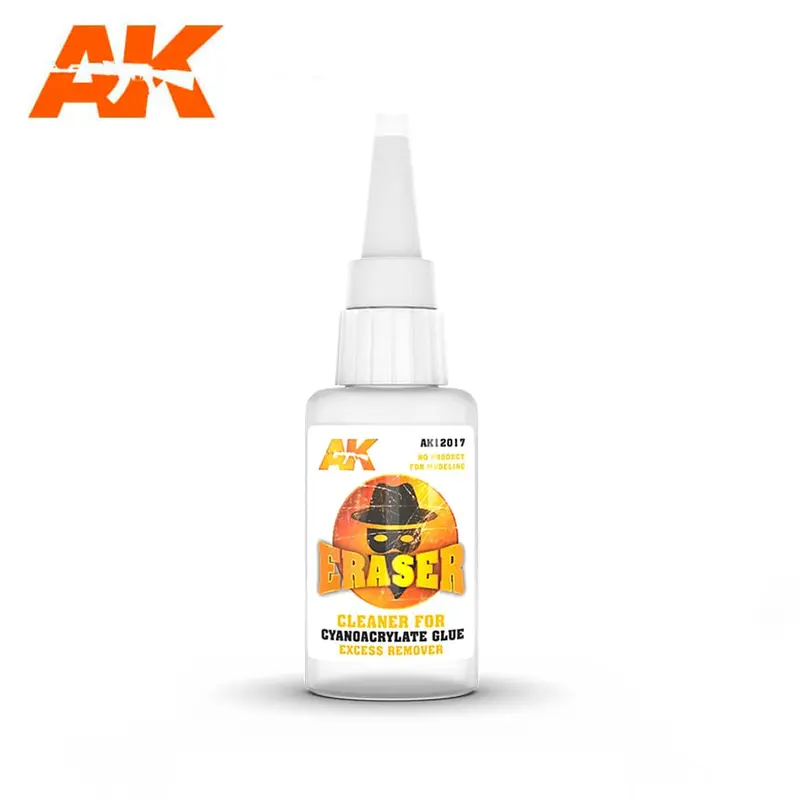 AK: Glues - Eraser (Cleaner for Cyanoacrylate Glue) (AK12017)