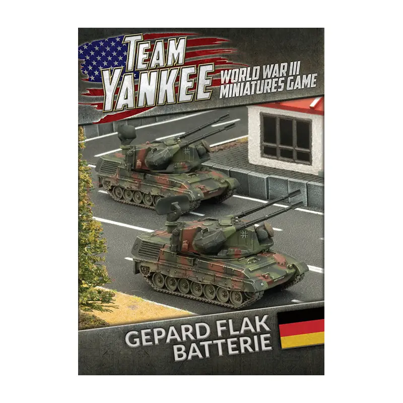 Flames of War: Team Yankee - Gepard Flakpanzer Batterie