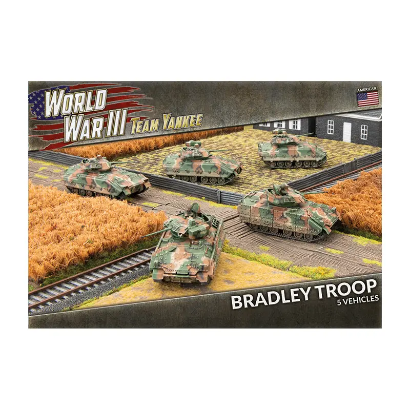 Flames of War: Team Yankee - M2 or M3 Bradley Troop (x5 Plastic)