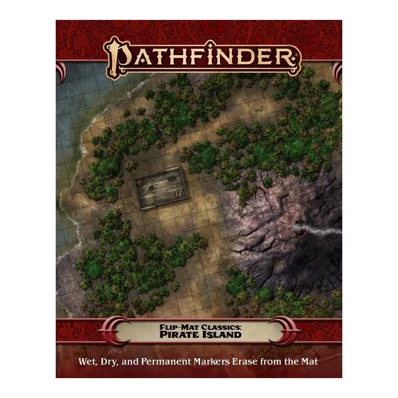 Pathfinder 2e Flip Mat Pirate Island