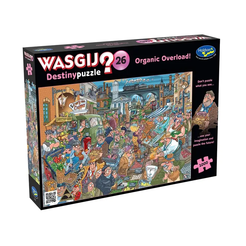 Wasgij: Destiny #26 Organic Overload! Puzzle (1000pc Jigsaw)