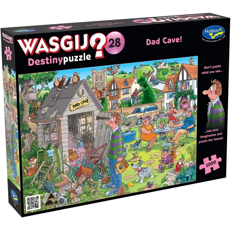 Wasgij Destiny #28: Dad cave! Puzzle (1000pc Jigsaw)