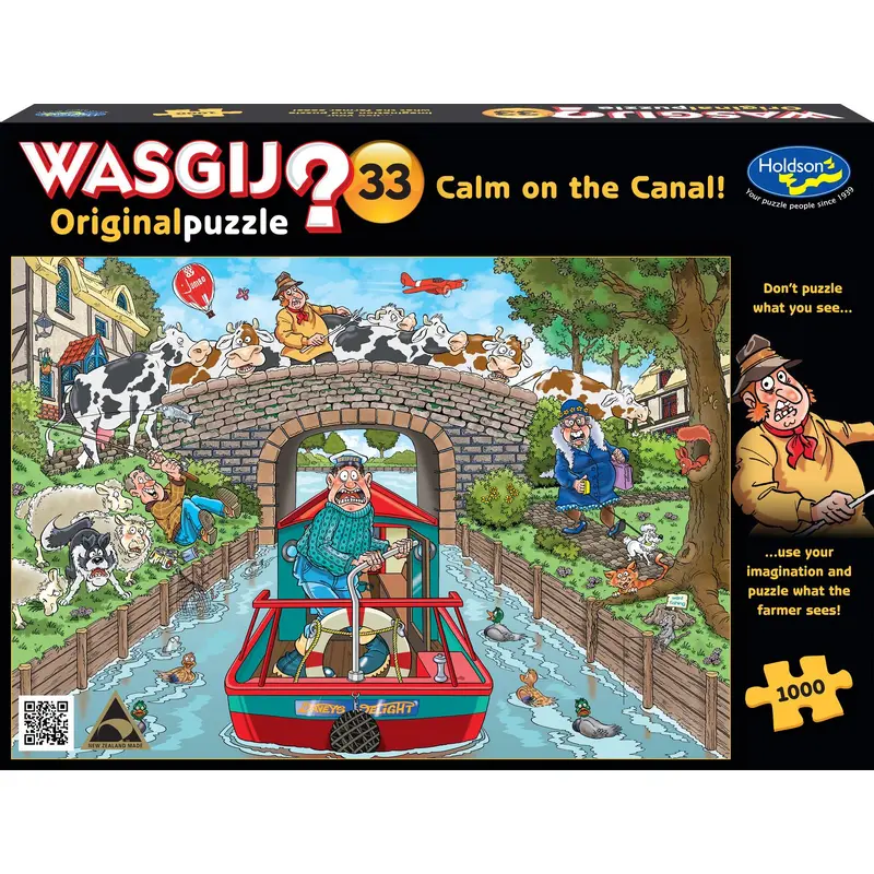 Wasgij? Original #33: Calm on the Canal! (1000pc Jigsaw)