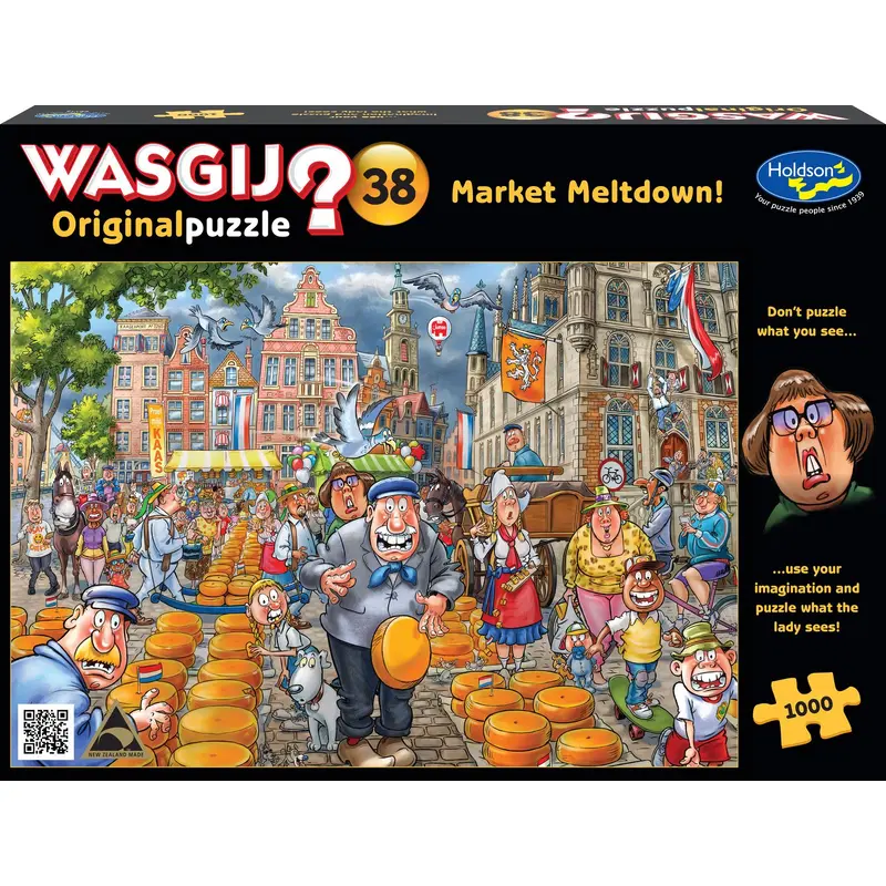 Wasgij? Original #38: Market Meltdown! (1000pc Jigsaw)
