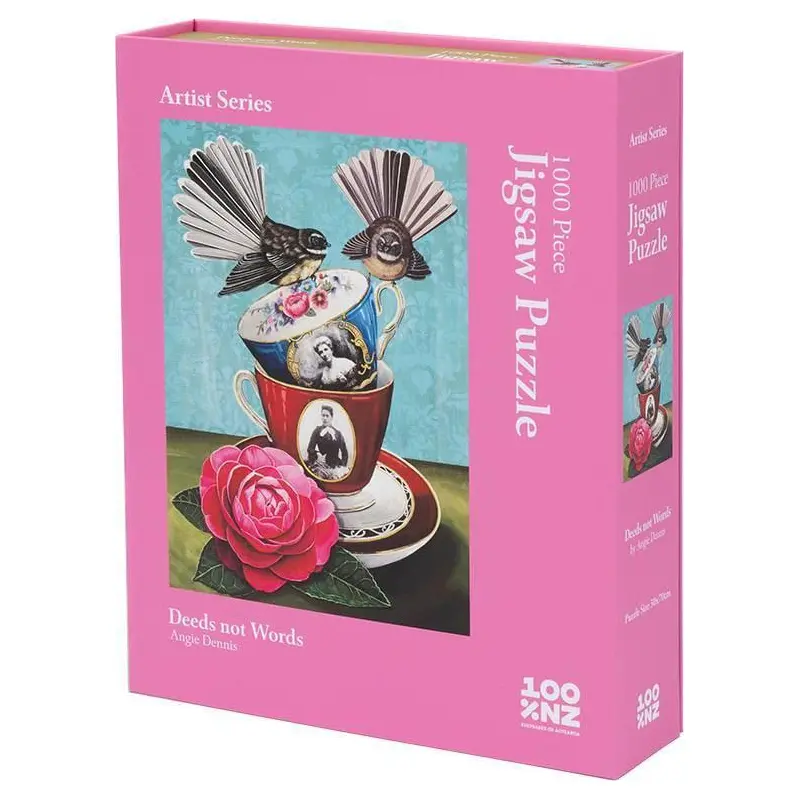 100%NZ: Angie Dennis - Deeds not Words Puzzle (1000pc Jigsaw)