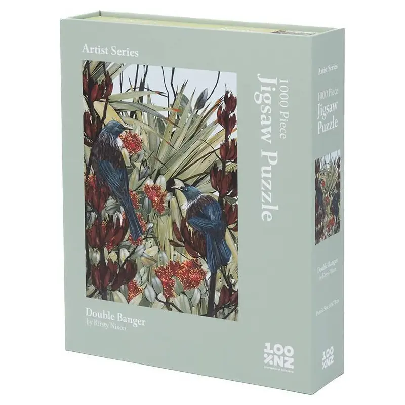 100%NZ: Kirsty Nixon - Double Bangers Puzzle (1000pc Jigsaw)