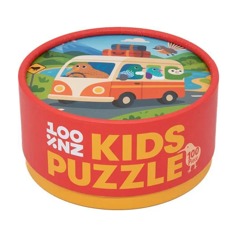 100%NZ: Kiwi Road Trips - Kids Puzzle (100pc Jigsaw)