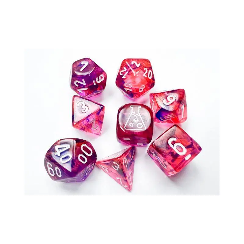 30057 CHX Lab Dice Poly Nebula Black Light Special/White
