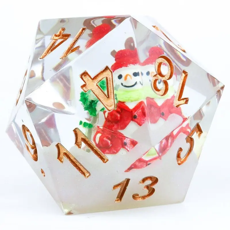 d20 Snowman 54mm
