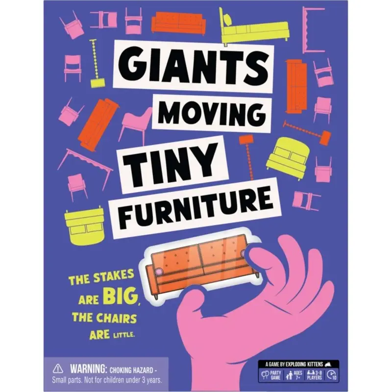 Giants Moving Tiny Furniture (By Exploding Kittens)