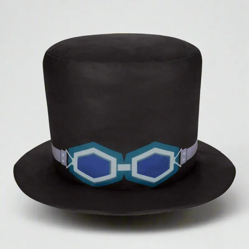 One Piece Large Big Sabo Hat Plush, 15"