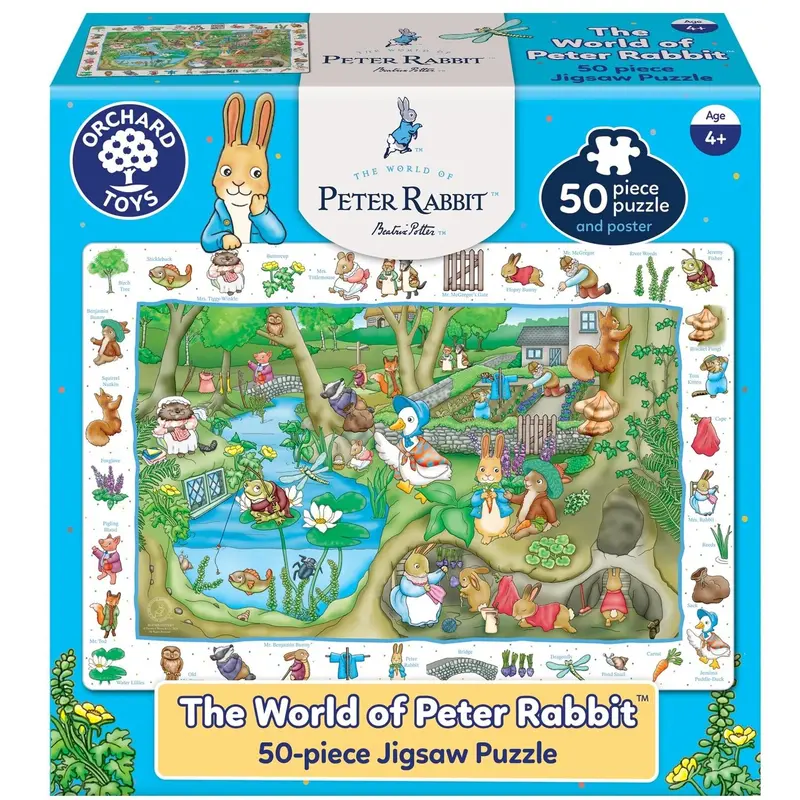 Orchard: Peter Rabbit - World of Peter Rabbit (50pc Jigsaw)