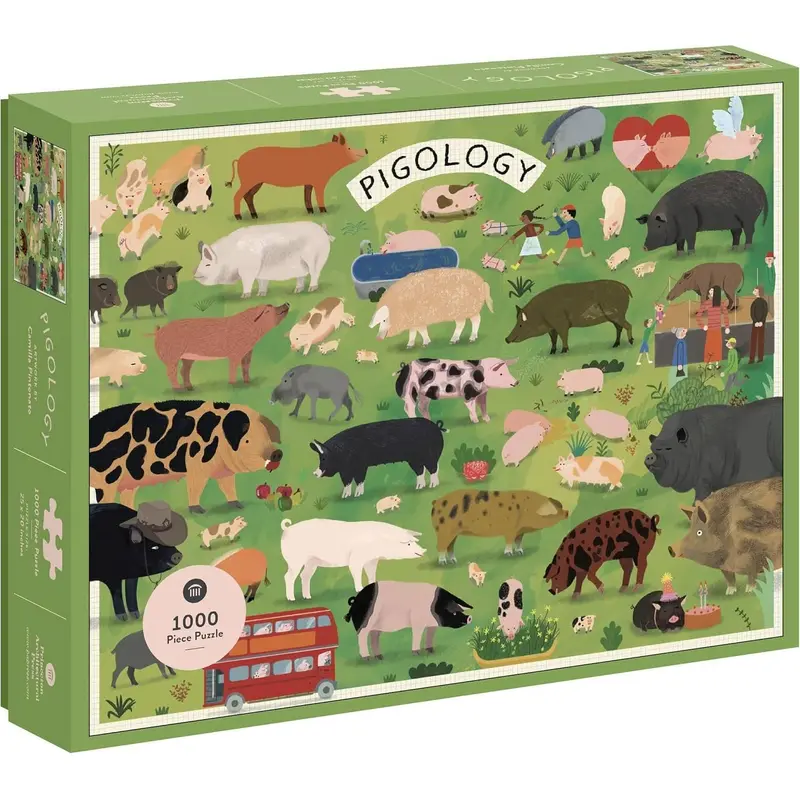Princeton Architectural Press: Pigology Puzzle (1000pc Jigsaw)