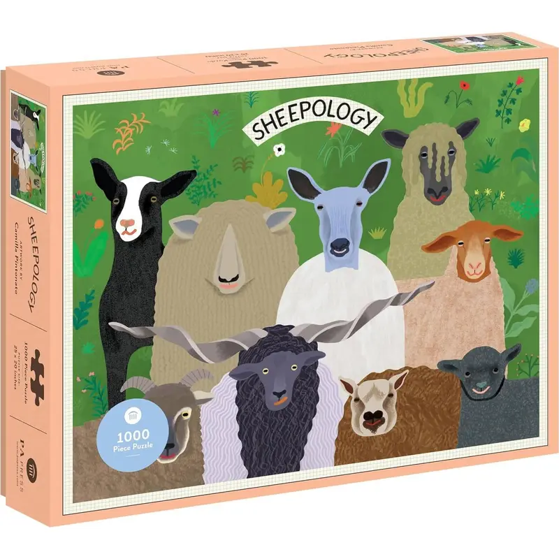 Princeton Architectural Press: Sheepology Puzzle (1000pc Jigsaw)