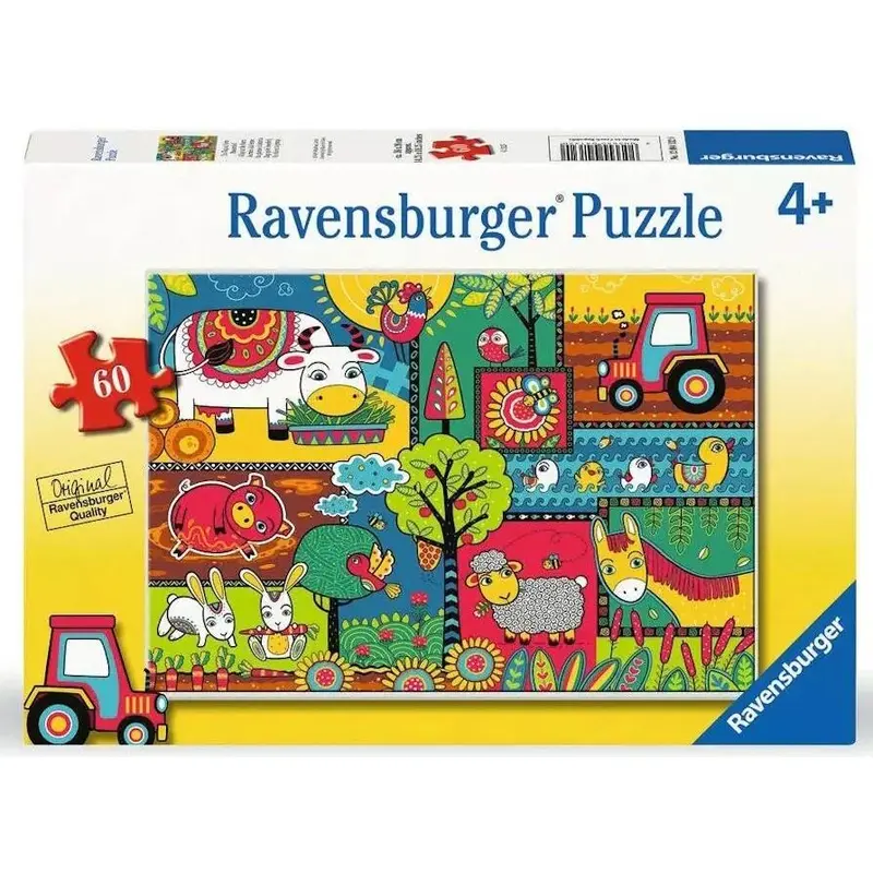 Ravensburger: A Day at the Farm Puzzle (60pc Jigsaw)