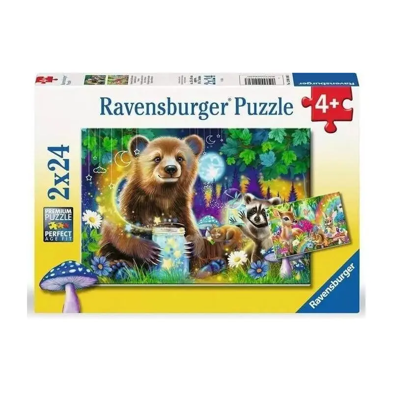Ravensburger: Loving Woodland Friends Puzzle (2x24pc Jigsaw)