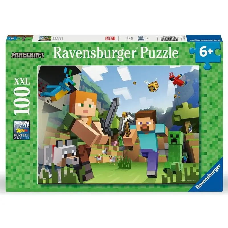 Ravensburger: Minecraft - XXL Piece Puzzle (100pc Jigsaw)