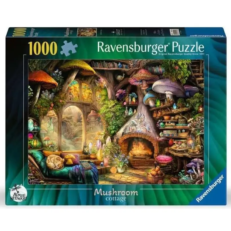 Ravensburger: Mushroom Cottage Puzzle (1000pc Jigsaw)