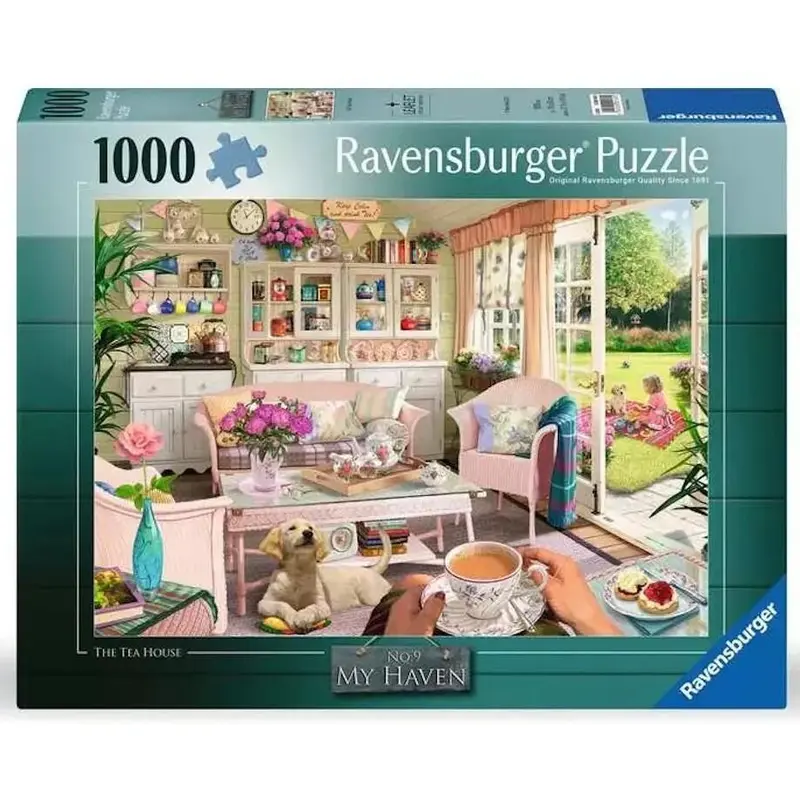Ravensburger: My Haven No 9 The Tea Shed Puzzle (1000pc Jigsaw)