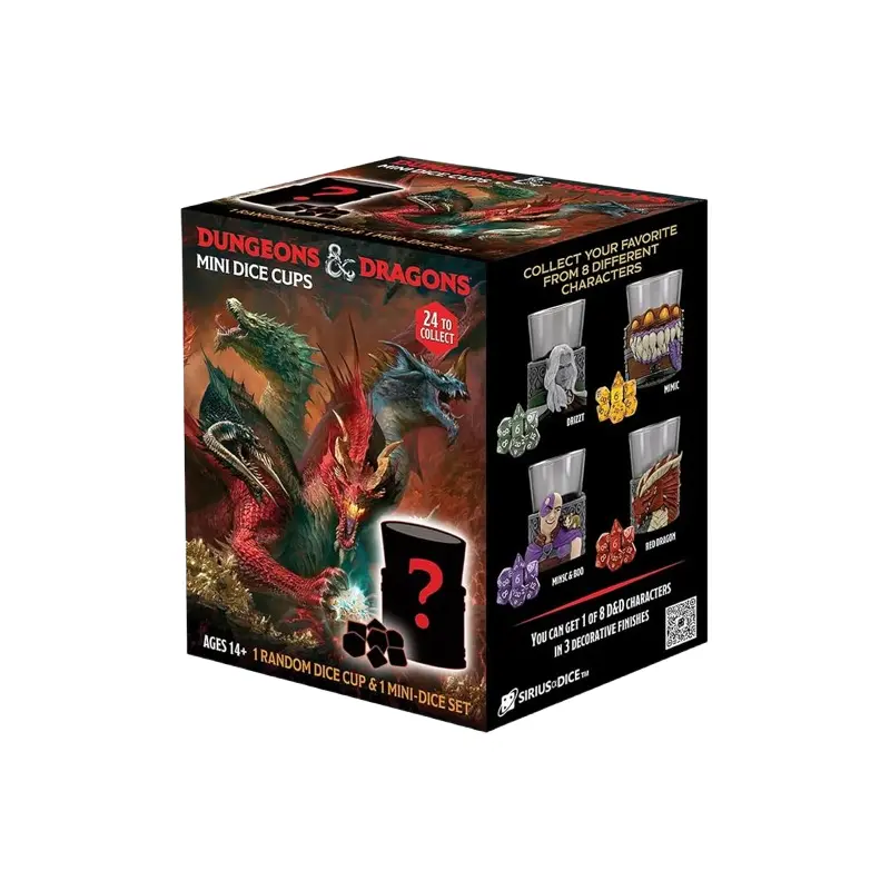 DandD Mini Dice Cups