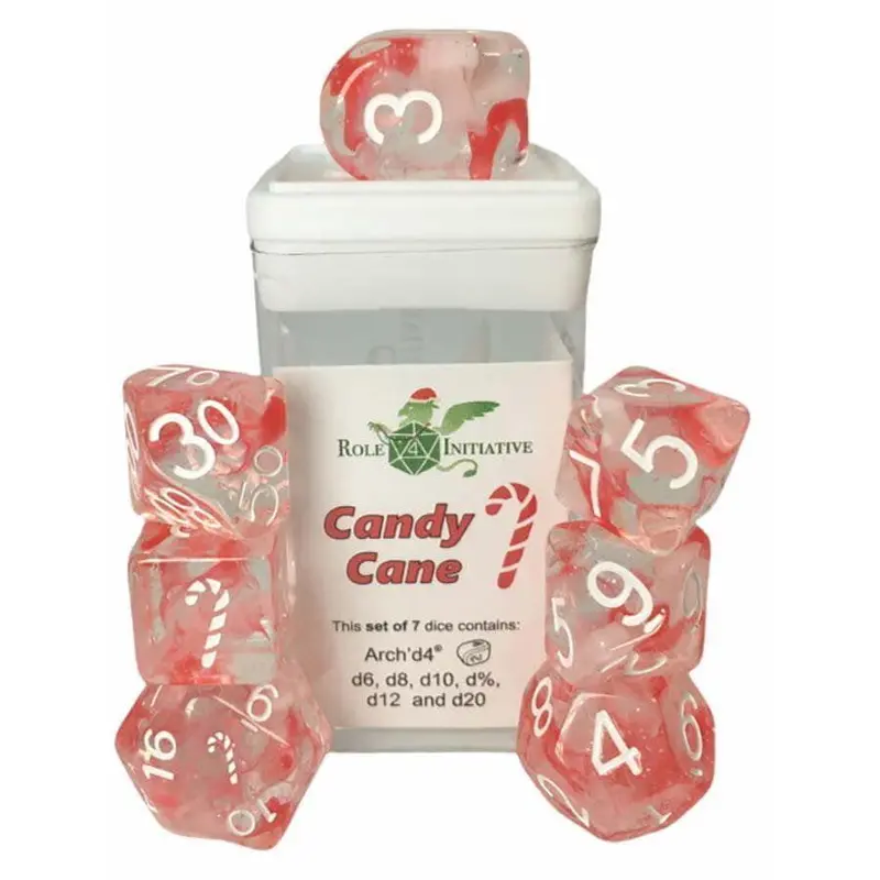 7ct Dice Diffusion Candy Cane