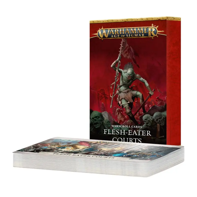 Age of Sigmar Warscroll Cards: Flesh-eater Courts