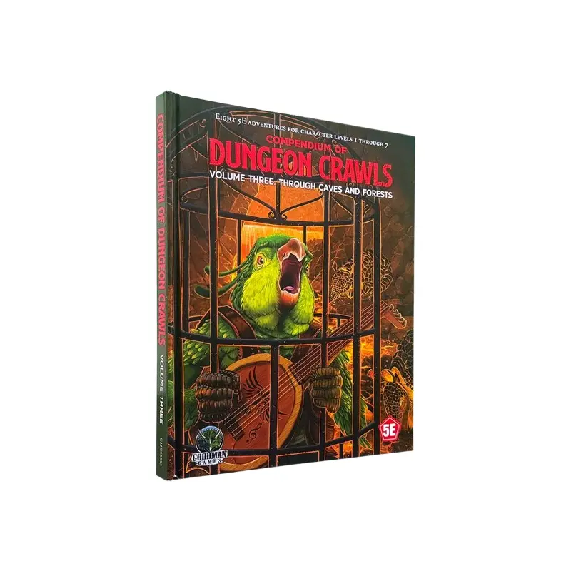 Compendium of Dungeon Crawls: Vol. 3 - Through Caves and Forest