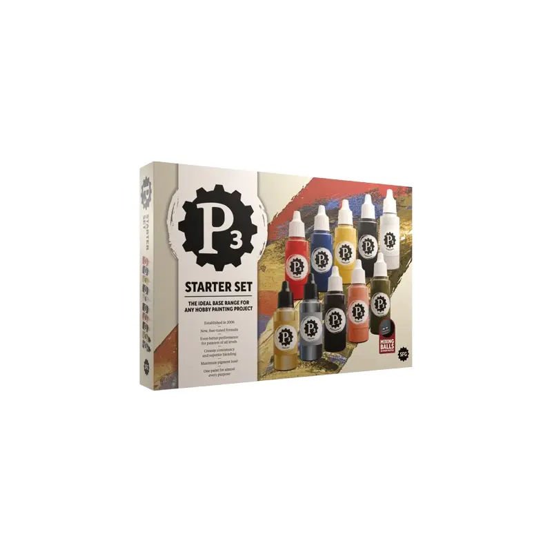 P3 Paint: Starter Set
