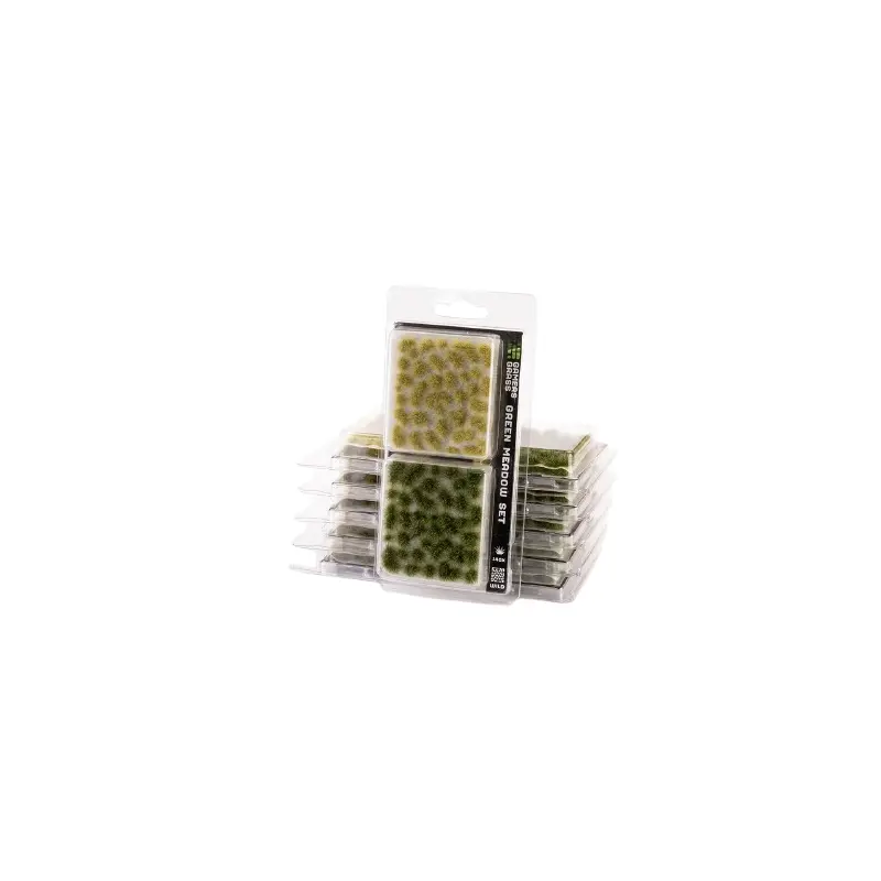 Gamers Grass: Special Tufts - Green Meadow Set