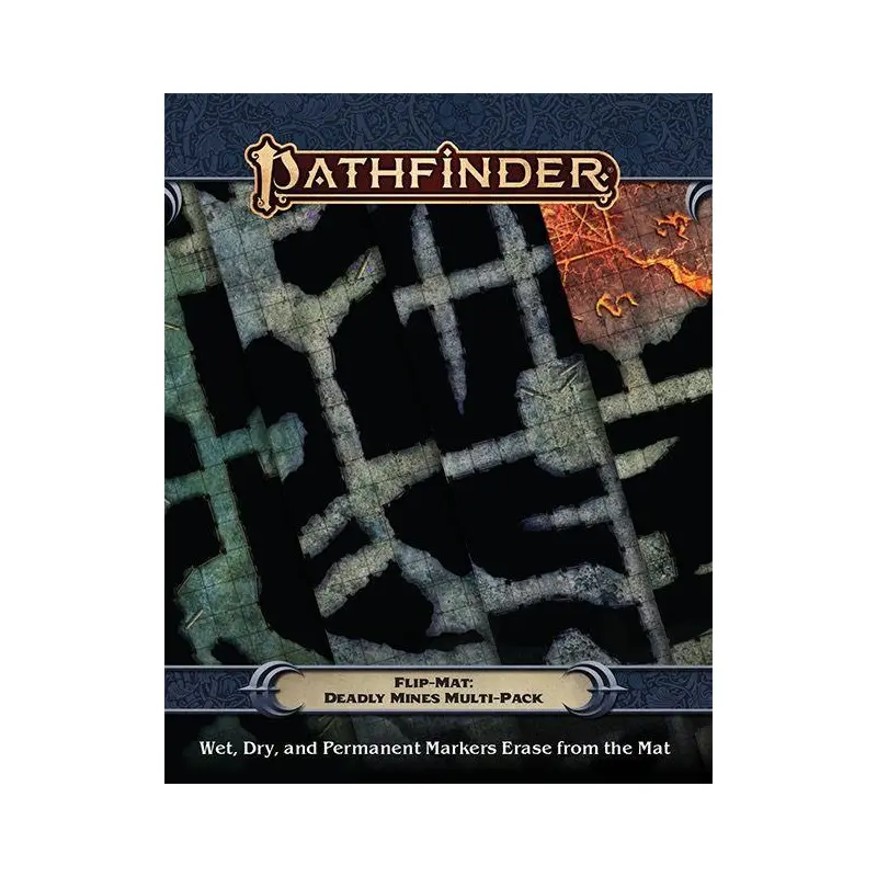 Pathfinder 2e Flip Mat: Deadly Mines Multi
