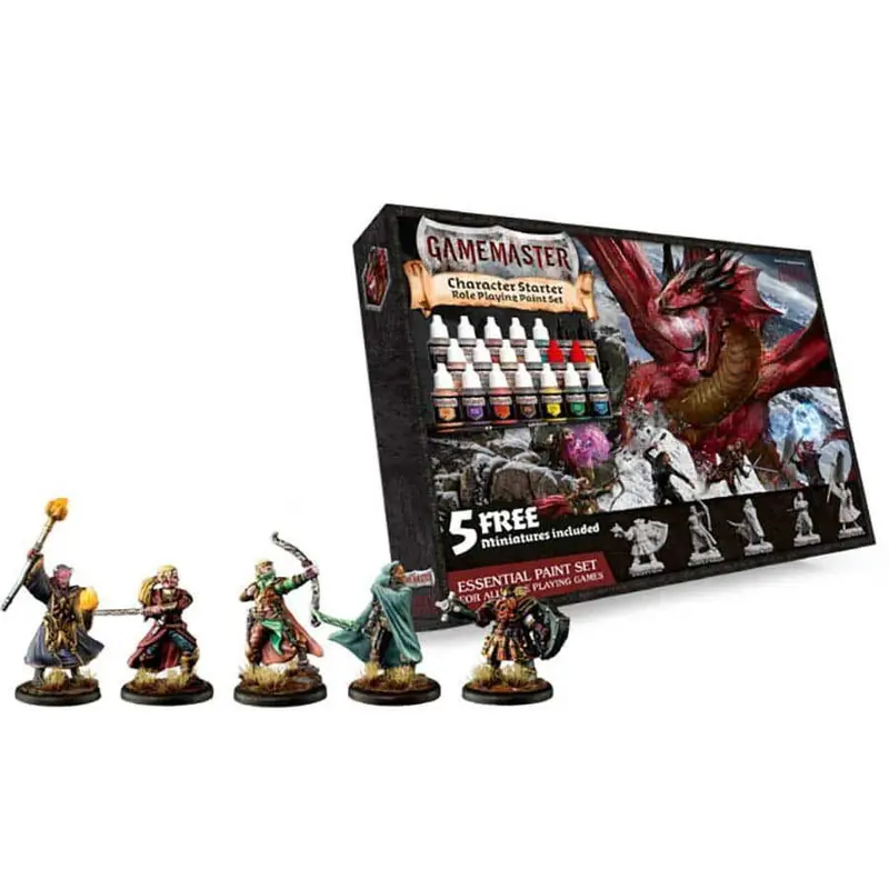 Gamemaster Character Starter Paint Set