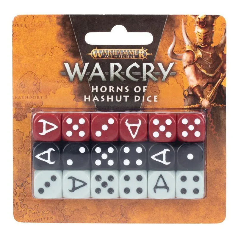Age of Sigmar Warcry Horns of Hashut Dice