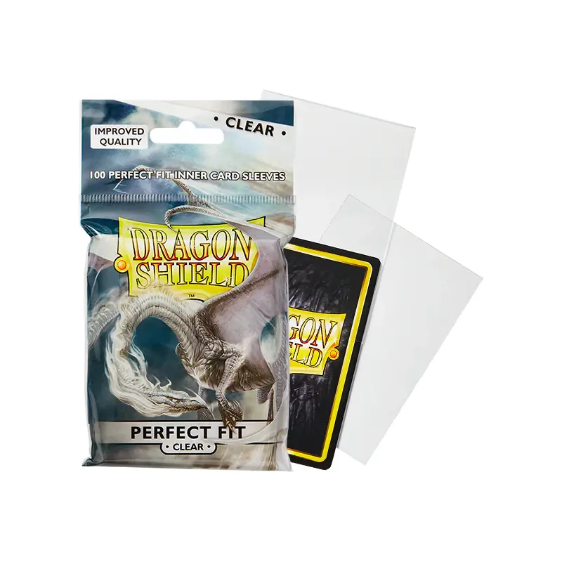 Dragon Shield Sleeves: Perfect Fit - Clear (100)