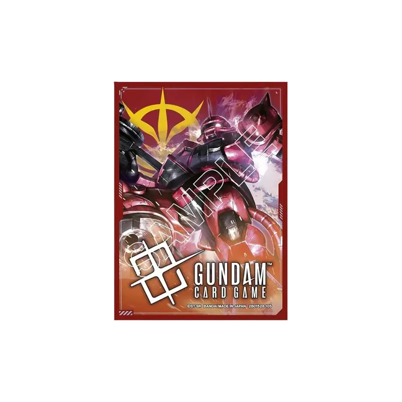 Gundam TCG Card Sleeves: Char`s Zaku / Zeon