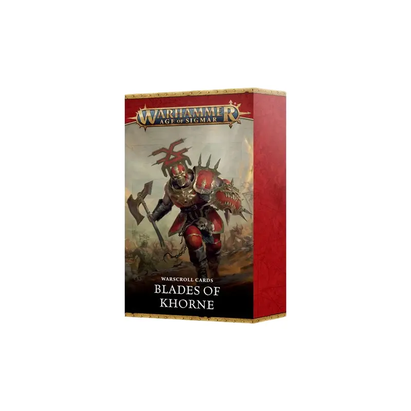 Age of Sigmar: Warscroll Cards: Blades of Khorne