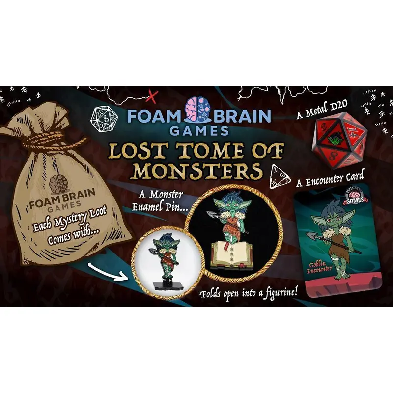 Mystery Loot Lost Tome Monsters