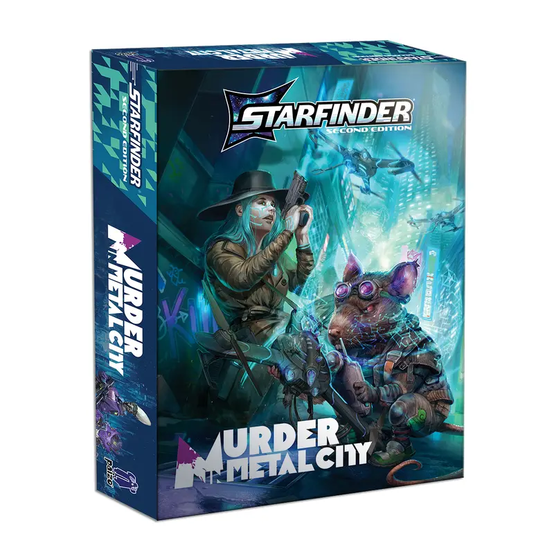 Starfinder RPG 2e: Murder in Metal City Deluxe Adventure