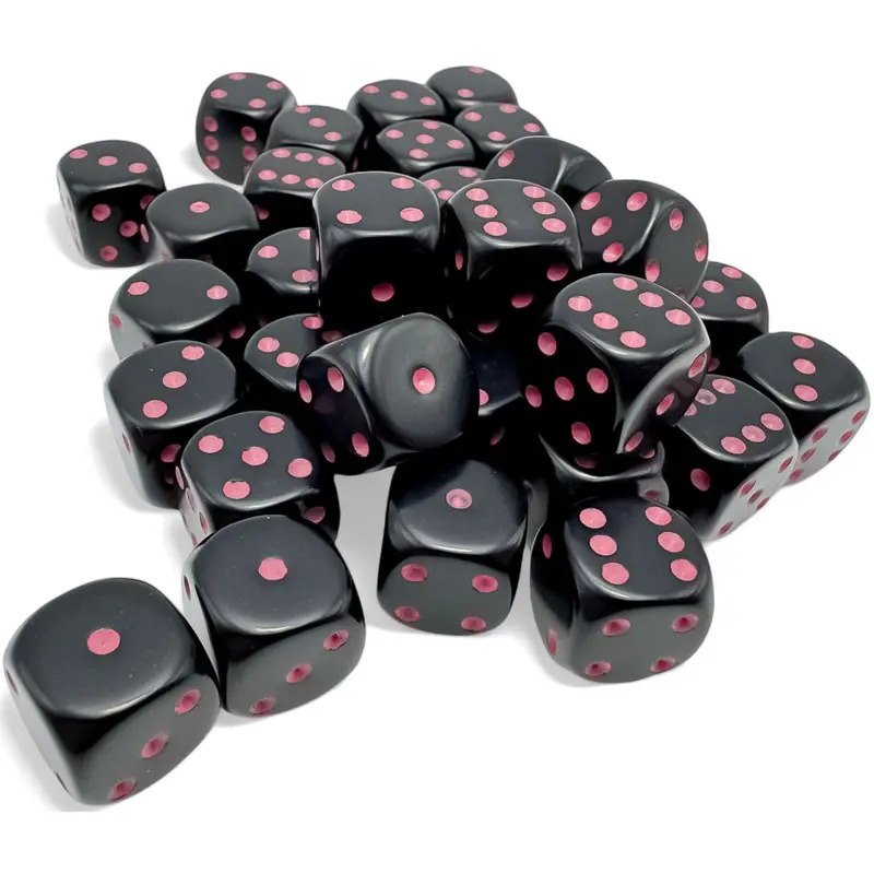 36D6 Set (12mm): Opaque Black/Pink (CHX25848)