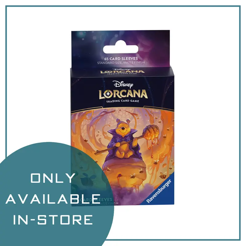 (IN-STORE ONLY) Lorcana Sleeves: Azurite Sea - Winnie the Pooh