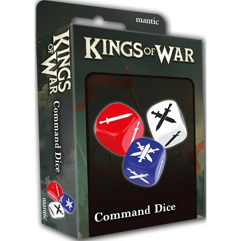Kings of War Command Dice