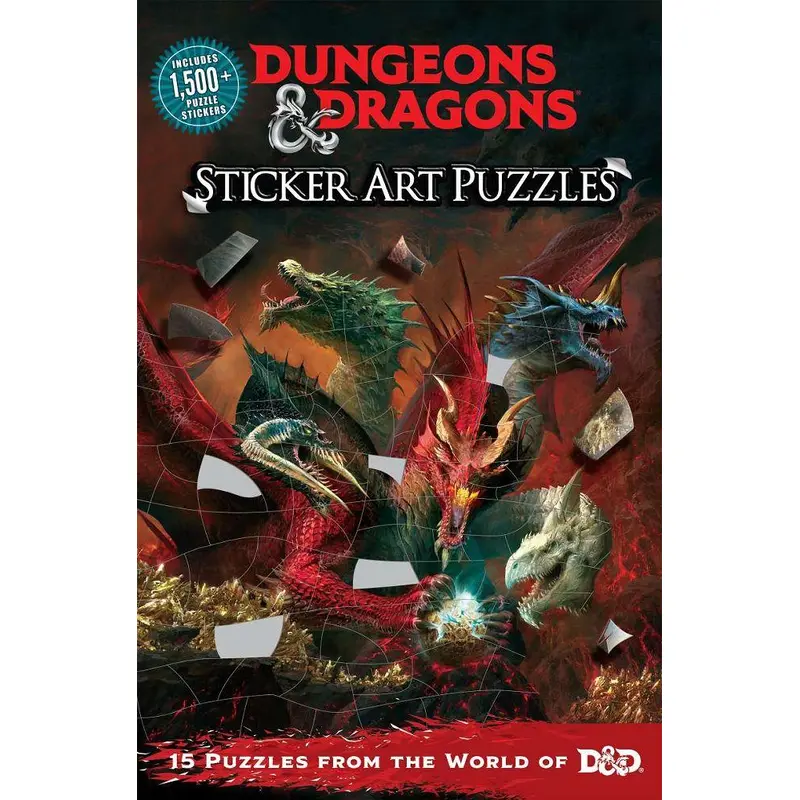 D&D Sticker Art Puzzles