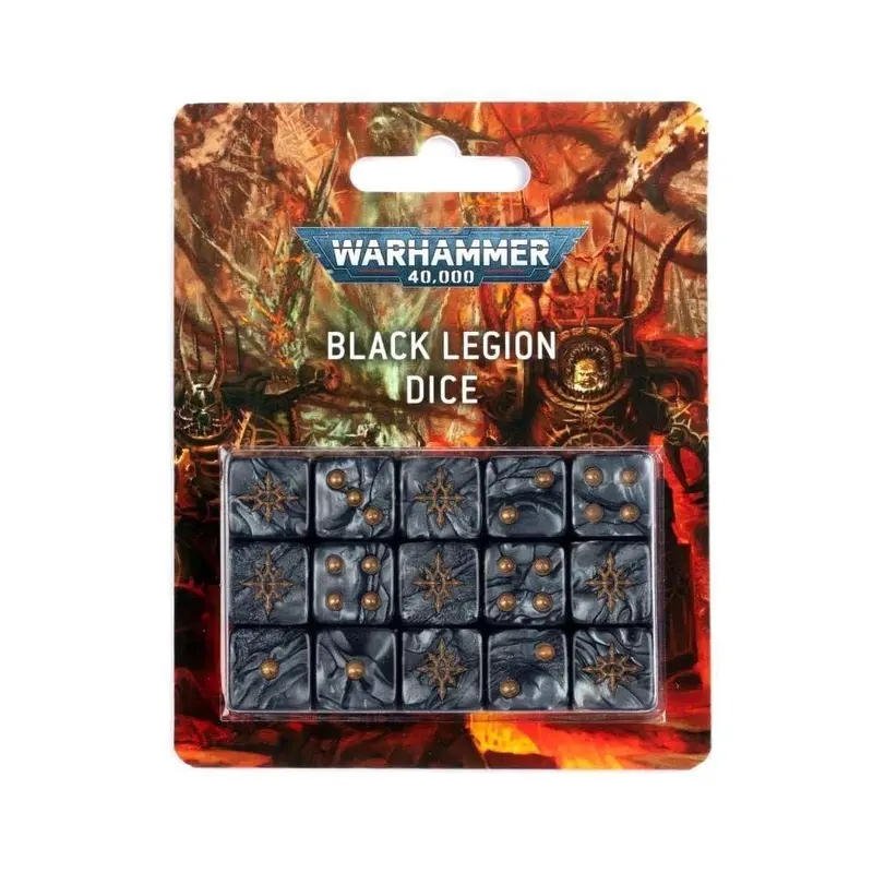Warhammer 40K Black Legion Dice