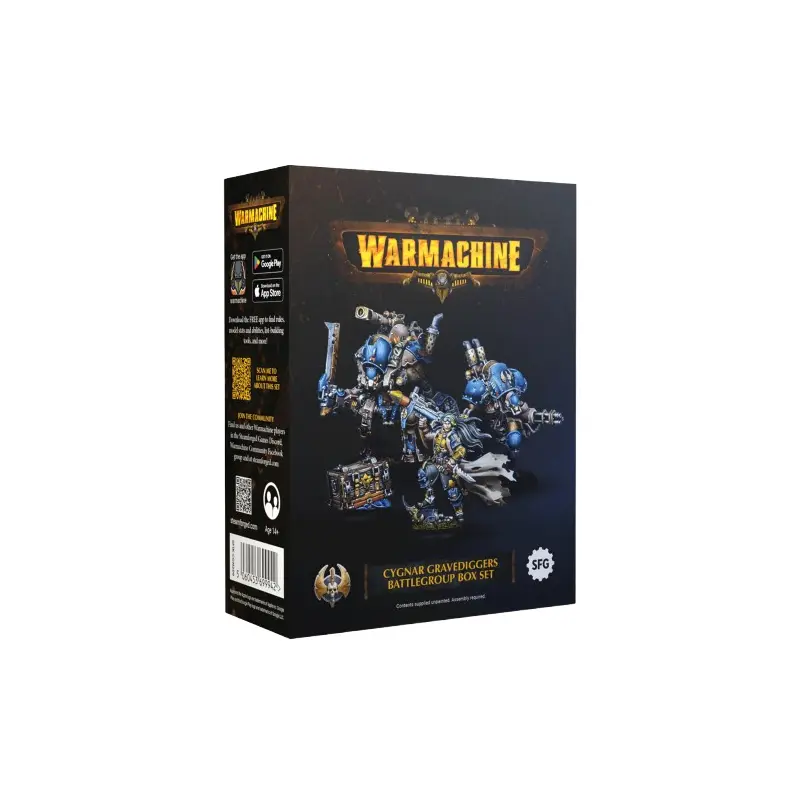 Warmachine: Cygnar Gravediggers Battlegroup Box Set