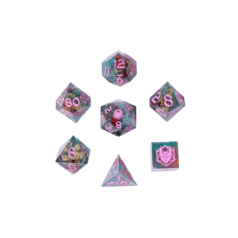 Hymgho Captured Magic RPG Dice Set: Interstellar Vortex